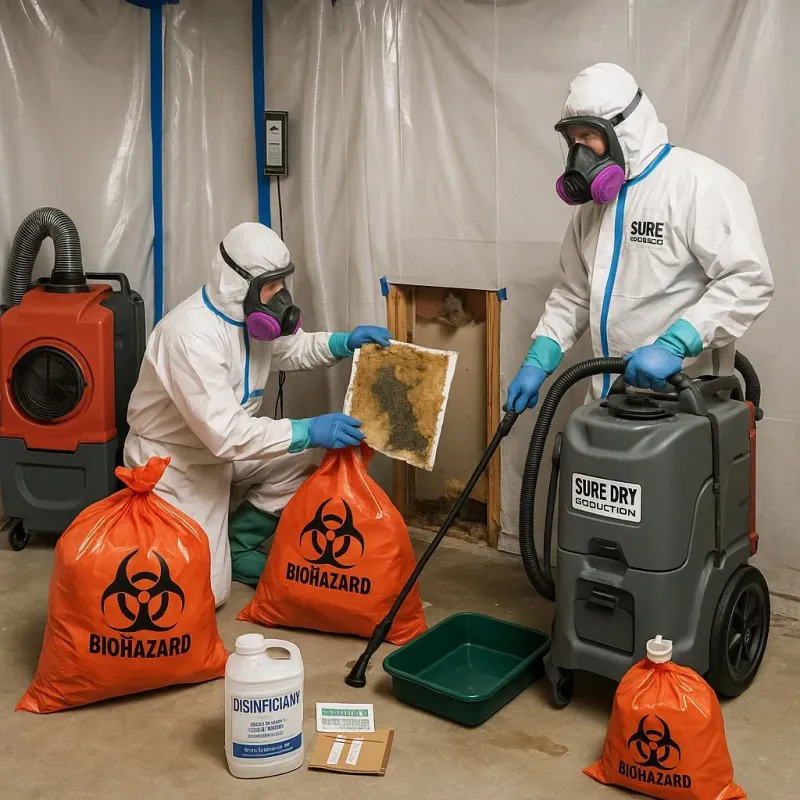 Contaminated Water Handling Protocols process in Cordova, AL