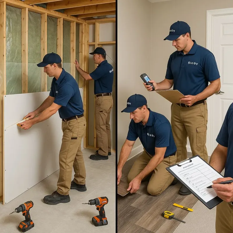 Repairs and Reconstruction process in Cordova, AL