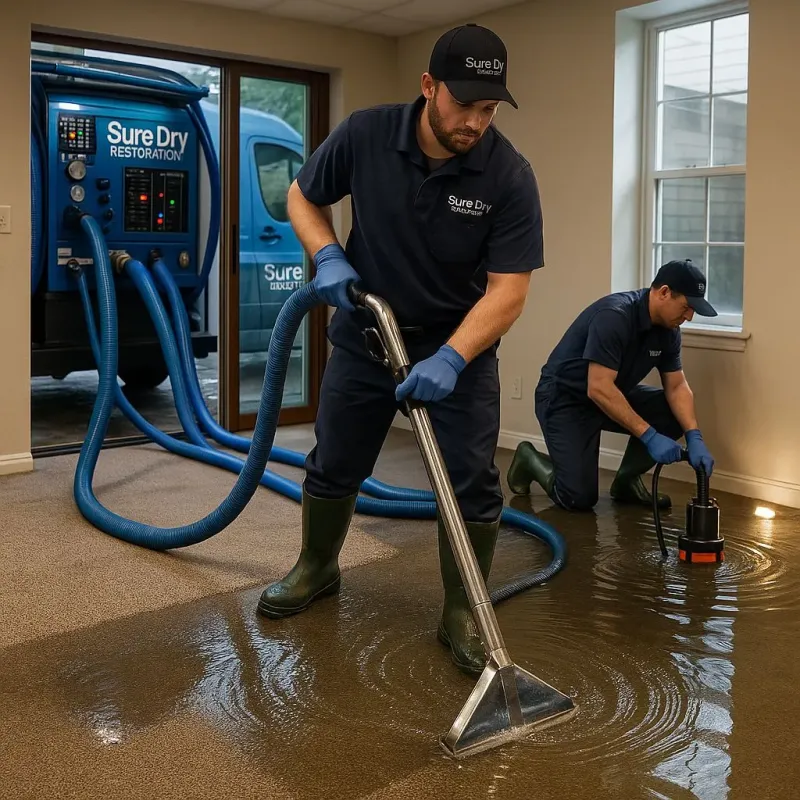 Water Extraction and Removal process in Cordova, AL